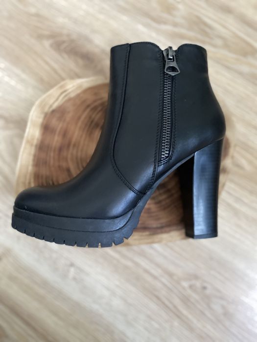 Botki, czarne nowe rozmiar 41