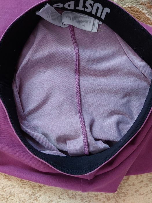 Spodnie legginsy Nike S sportowe fioletowe