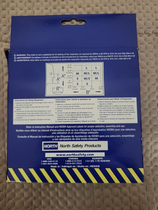 Półmaska ochronna Honeywell North 7700