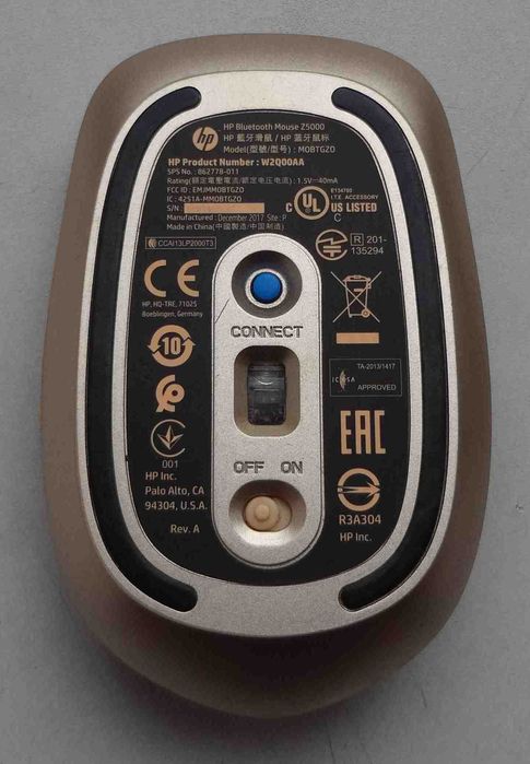 Беспроводная мышь HP Z5000 bluetooth