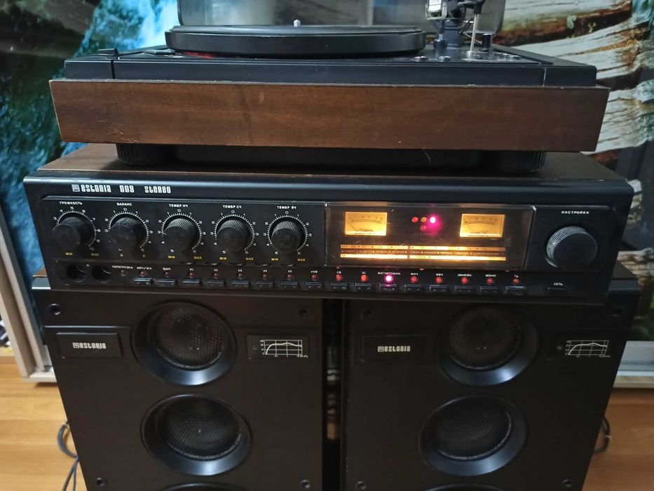 Радиола высшего класса ВИНТАЖ Эстония-009-стерео НОВИЙ з паспортами