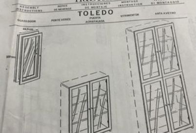 Vitrines sala Faia / Modulos prateleiras Habitat