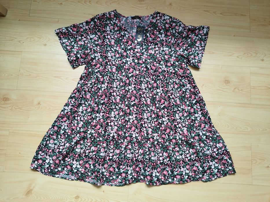Rozkloszowana sukienka plus size 4XL-6XL