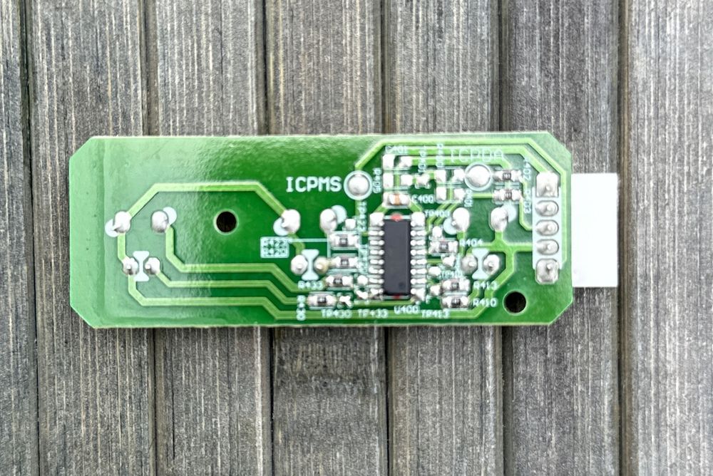 Płytka sterująca z czujnikami - Philips LM8012/60 19 bar czarny