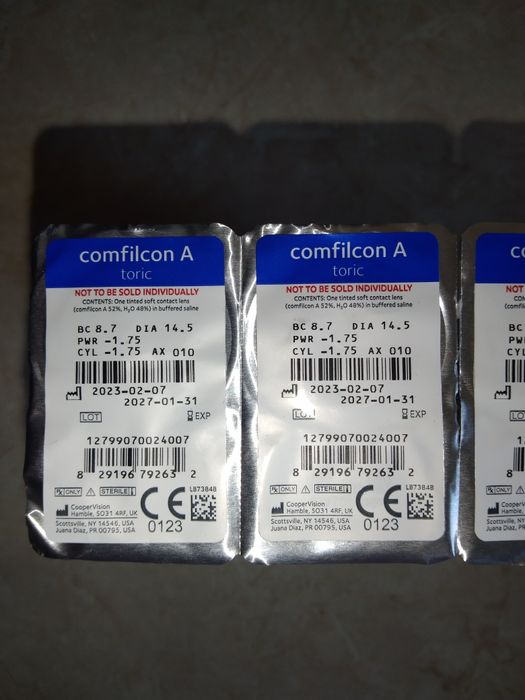 Soczewki kontaktowe iWear oxygen