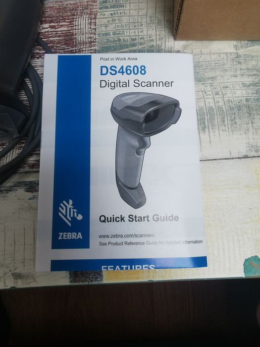 2x Skaner DS4608 symbol zebra