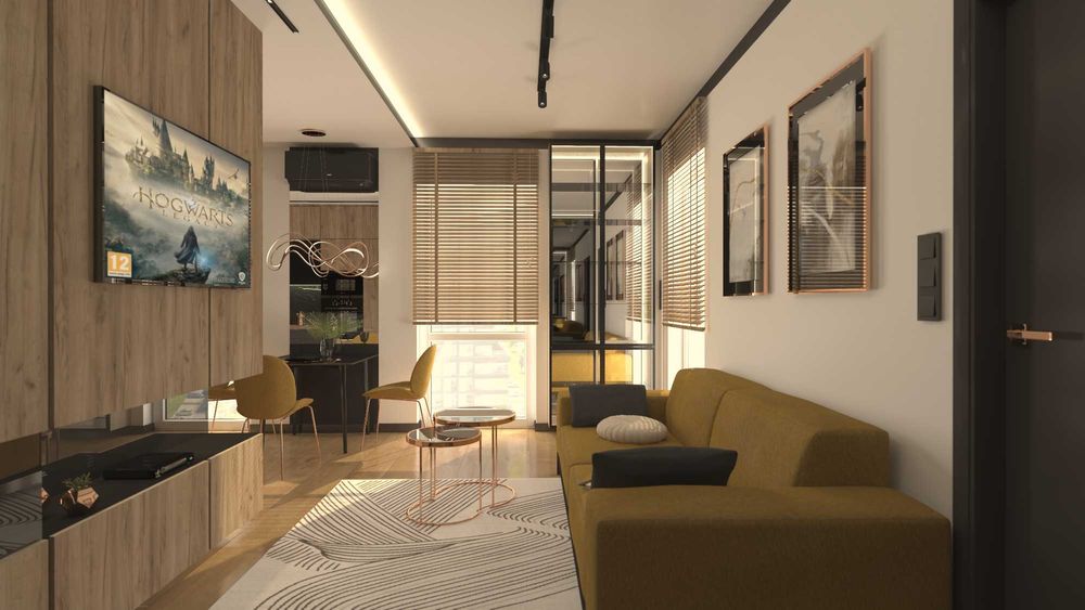 Projektowanie wnętrz, wizualizacje kuchni, łazienek, Architekt Wnętrz