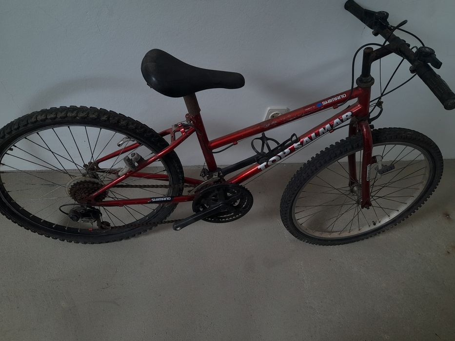 Bicicleta shimano roda 24