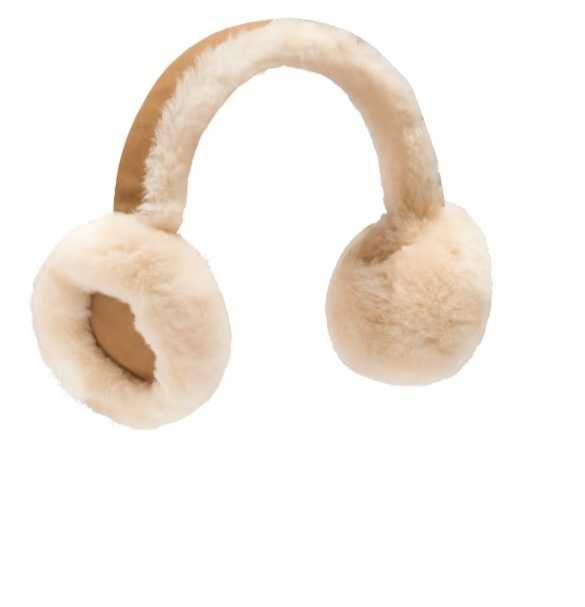 Nowe 100% skora nauszniki jakosc premium