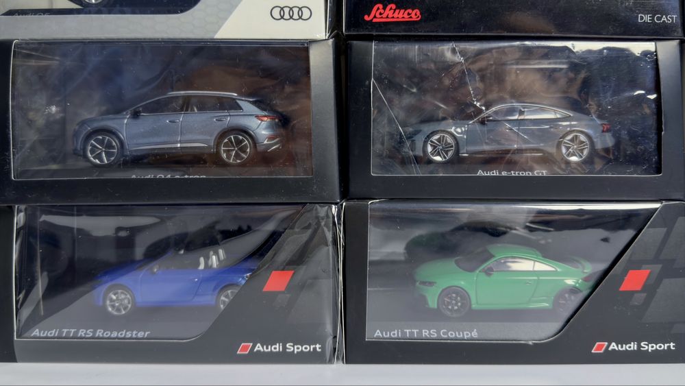 1/43 Audi A3 A4 A5 A6 Q5 Q7 TT RS Minichamps Spark Herpa