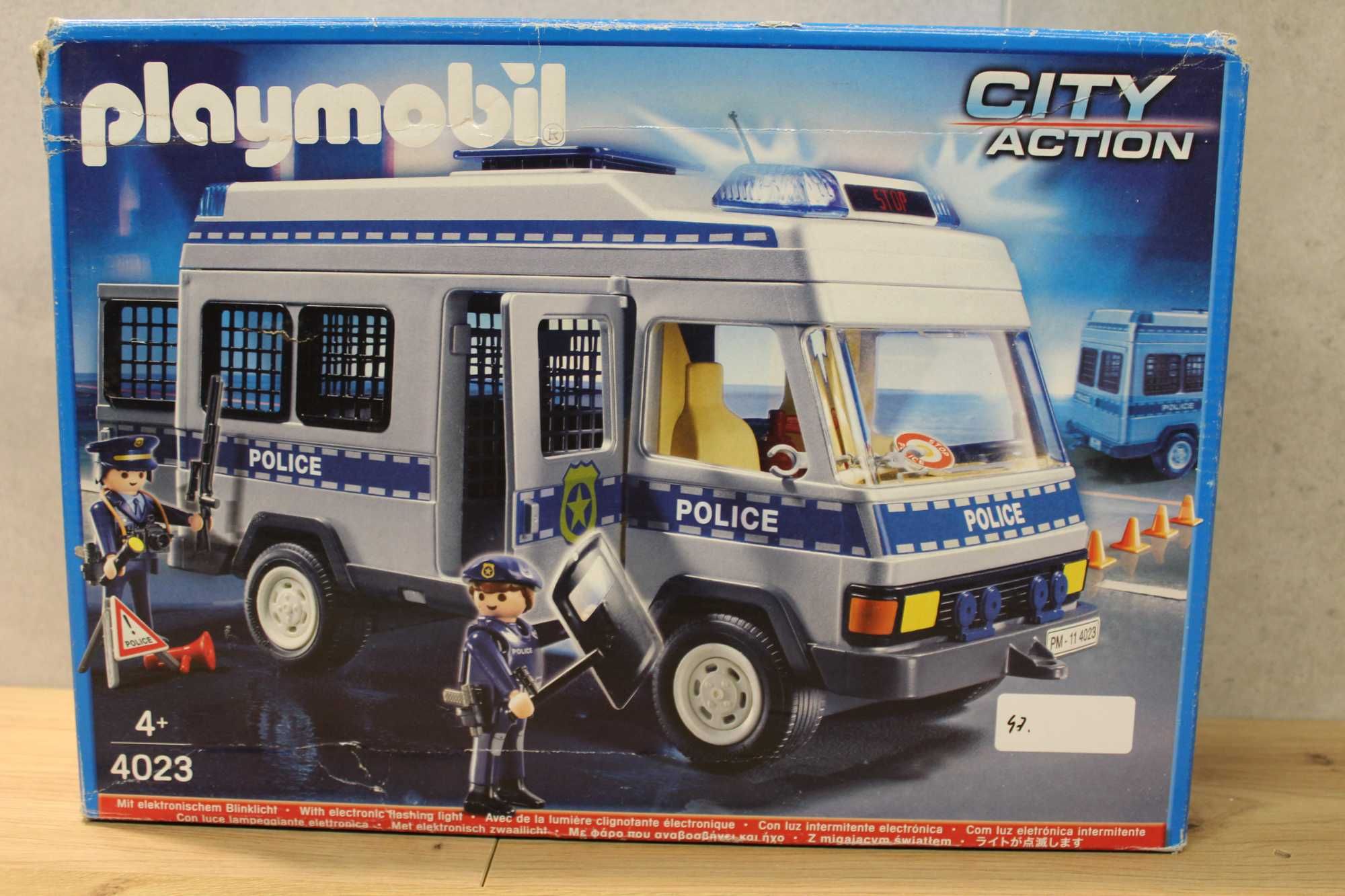 Camion policia playmobil sale