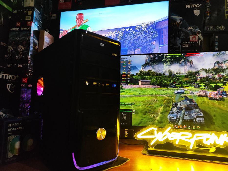 видеокарта 8 гб.Игровой системный блок,пк,компьютер rx 470,intel i5