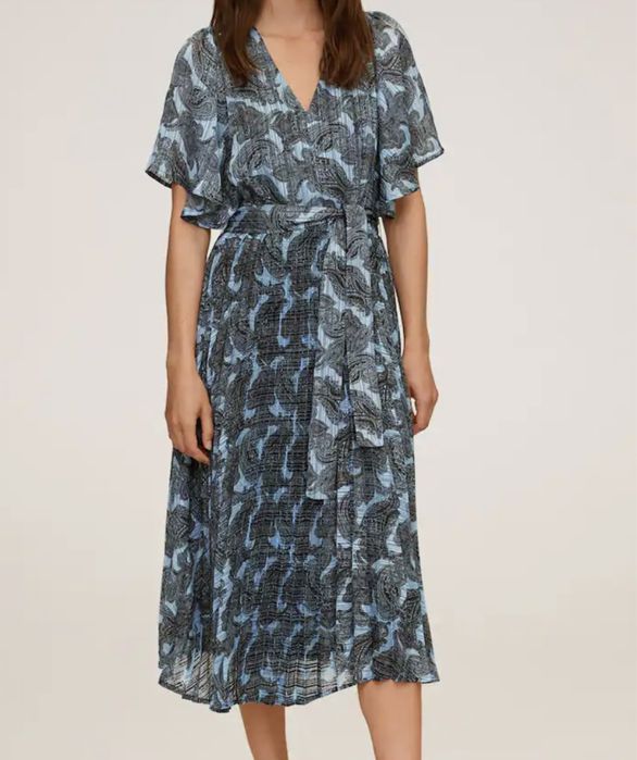 Vestido saia plissada