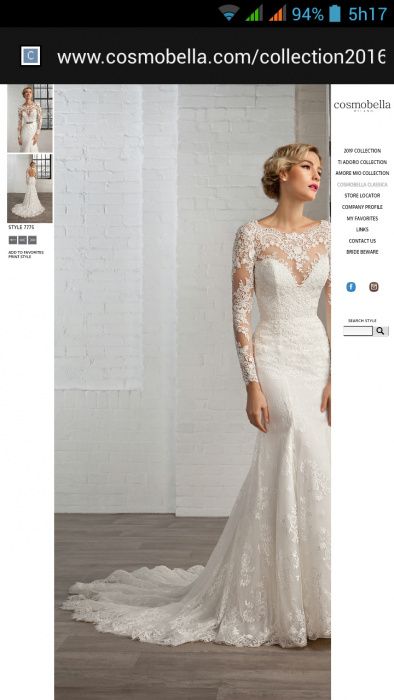 Vestido noiva cosmobella