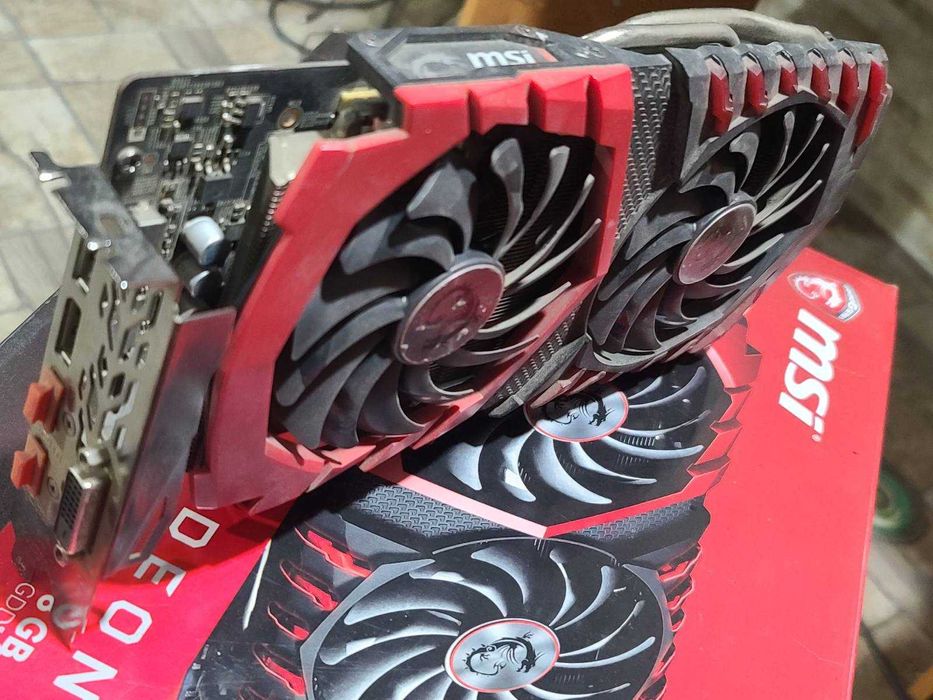 Radeon RX580 8Gb MSI идеал
