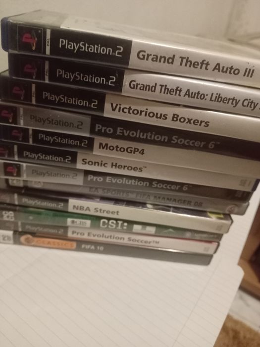 Ps2 Slim+12 jogos