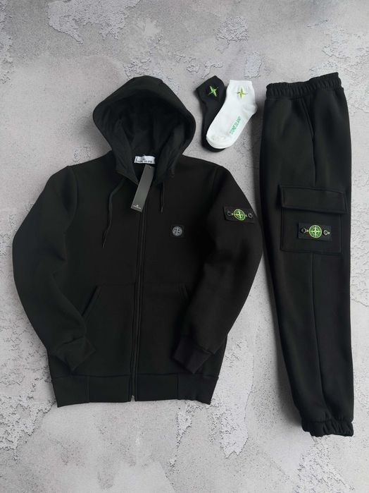 STONE ISLAND костюм зимовий, новий | Зіп-худі та штани