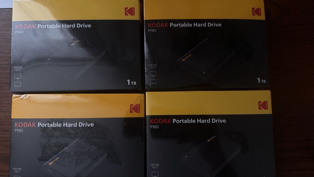 KODAK P160 External SSD USB 3.2 500Mb/s Portable SSD 1TB  нові, пломби