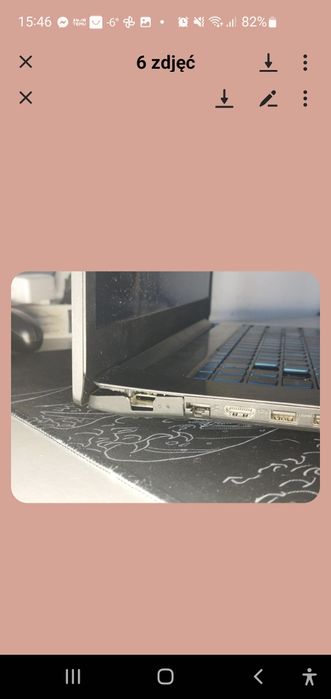 Laptop Lenovo-  uszkodzony