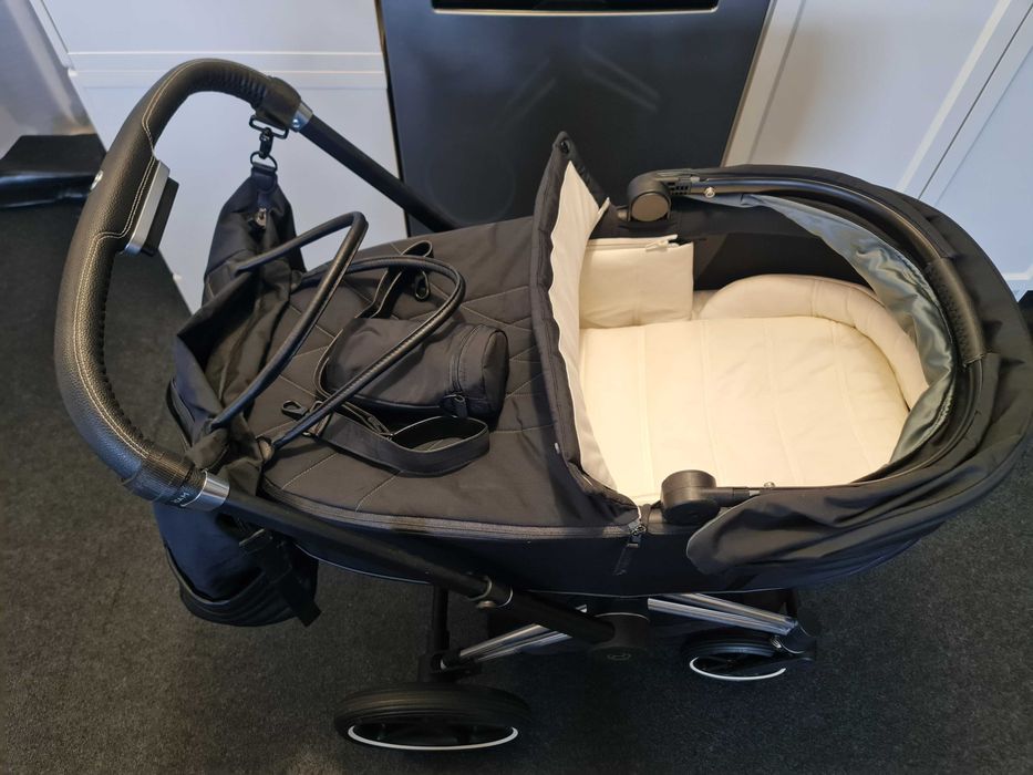 Wózek Cybex Priam Gondola + Spacerówka + Torba + Śpiworek