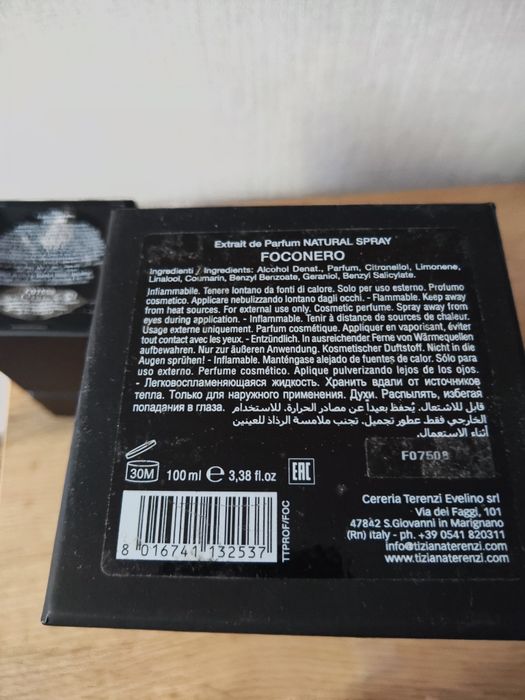 Tiziana Terenzi - Foconero 80ml / 100ml