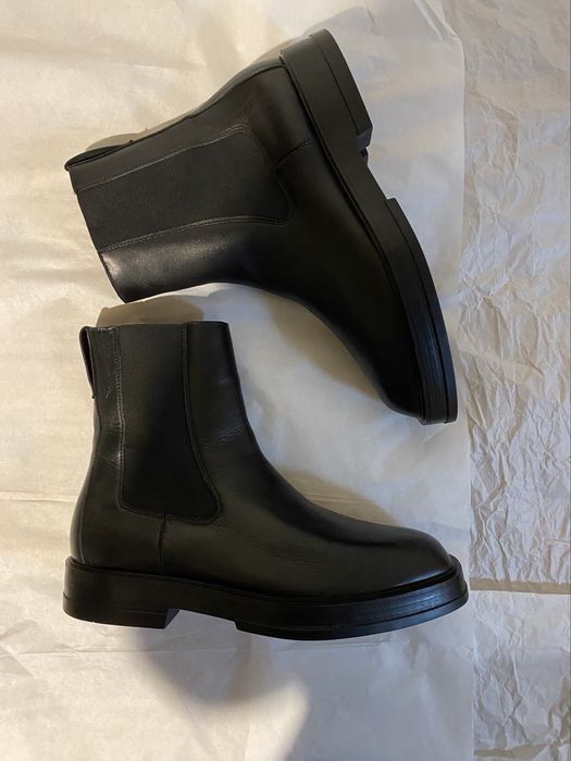 100%ШКІРА|Челсі ZARA|розмір:45(29-29,5cm)#our legacy camion boot/maison margiela ankle boot tabi mm6/diesel/gant/dr.martens/allsaints