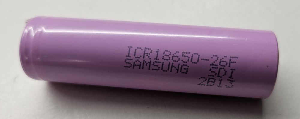Ogniwa Li-ion 18650 Samsung 2600mAh z blaszkami lub bez