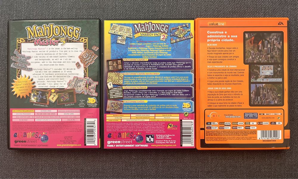 Jogos PC - mahjongg - sim city