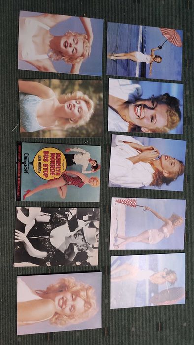 10 Postais com Marilyn Monroe