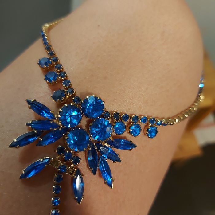 Naszyjnik i branzoletka  lata 70