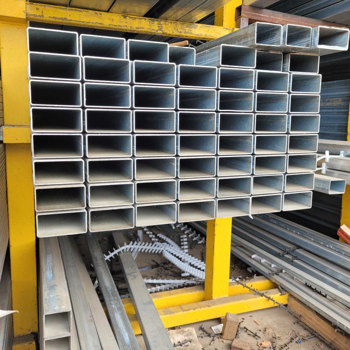 Profil ocynkowany 80x40x2 brama ogrodzenie grzebieniowe, konstrukcja.