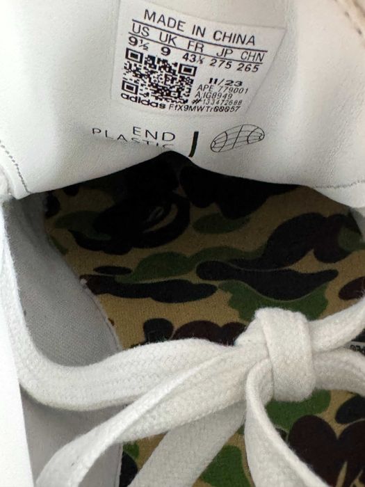 A Bathing Ape x Adidas Stan Smith ABC Camo IG8949 bapesta