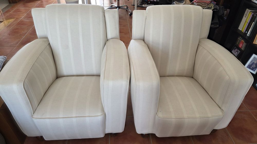 Poltronas como novas