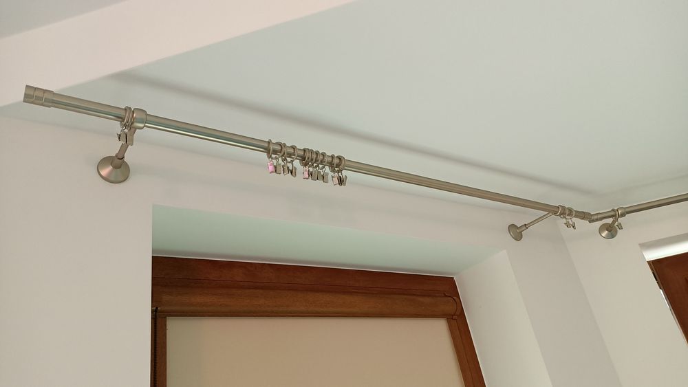 Karnisz 3m, 3 uchwyty, żabki