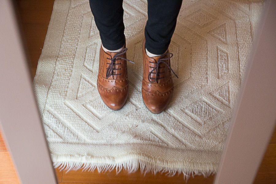 Botas 36 pequeno, salto alto camel