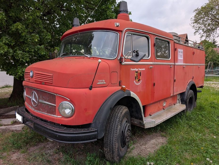 Mercedes-Benz Rundhauber LAF 1113 4x4 Fire Truck