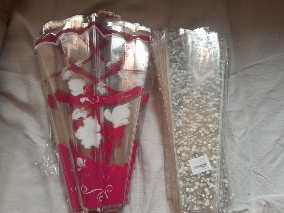 Упаковка, пакування, пакети для квітів