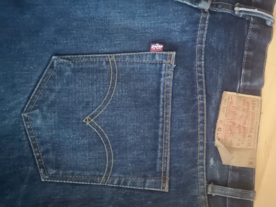 Jeansy męskie Levi Strauss & CO. duże