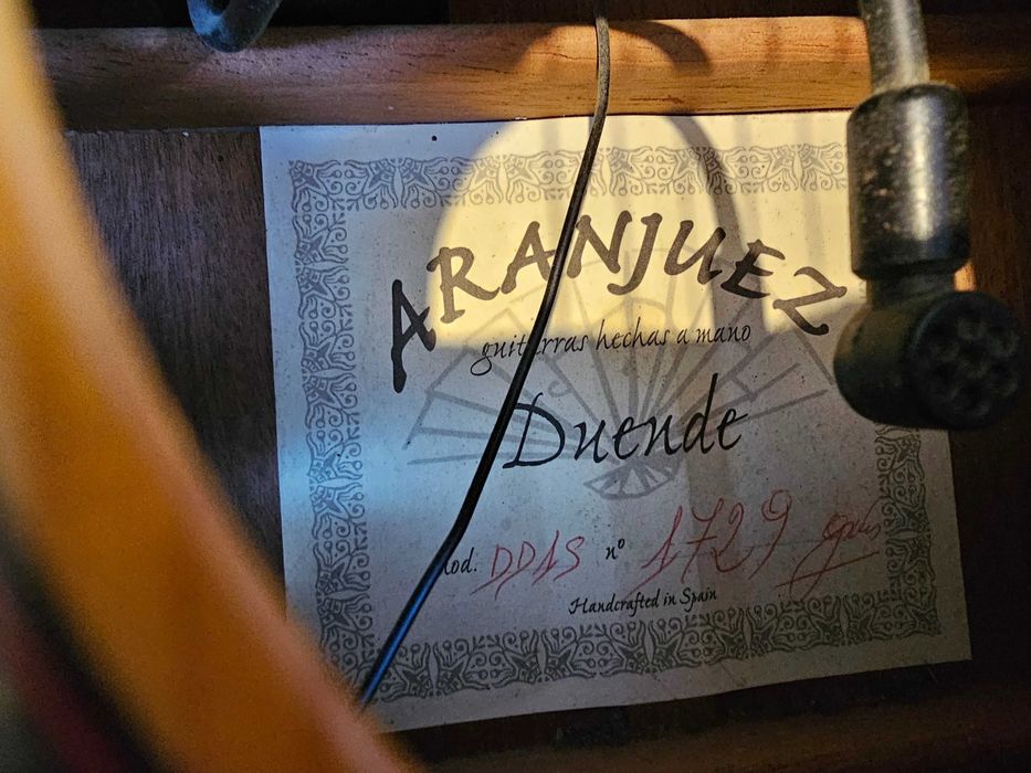 Aranjuez DD-1 – gitara klasyczna handmade Spain + Fishman Prefix