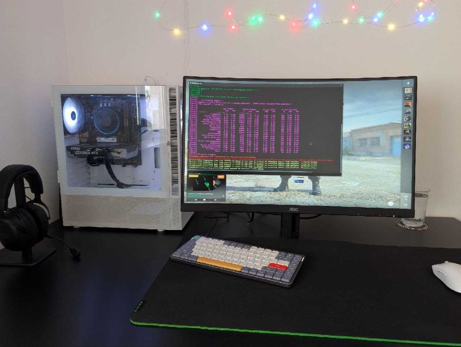PC Intel core I5 12400f + RTX 5060 + 32 Gb DDR5 +1 Tb nvme + Monitor 280 Hz