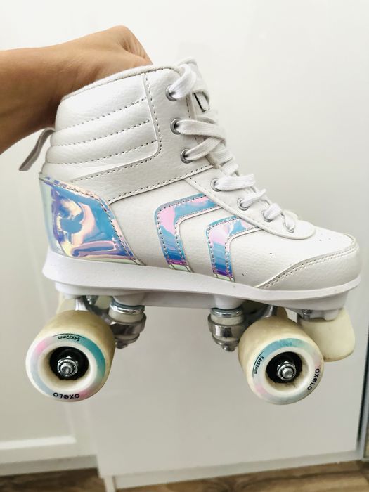 Wrotki 36 decatlon + ochraniacze