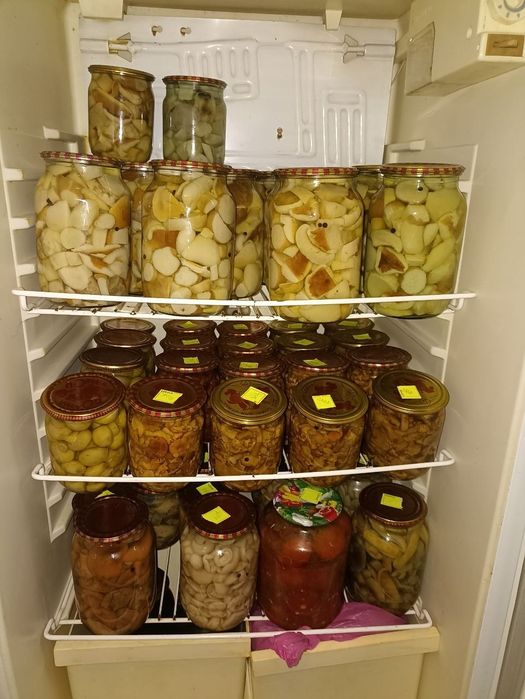 Мариновані гриби білі 1 л