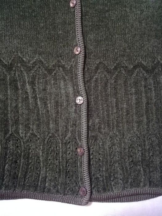 Плюшева кофта на гудзиках, кардиган р-р 48-50
