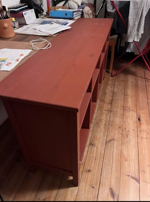 Regał ława ikea Hemnes