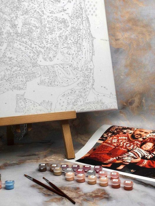 Картины по номерам за Вашим фото, Фотокартины по номерам на заказ