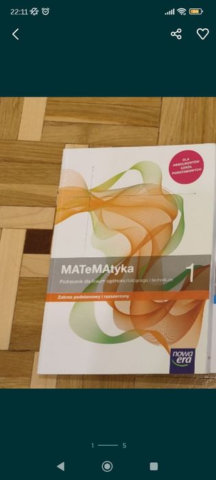 Matematyka nowa era 1 podręcznik rozszerzony