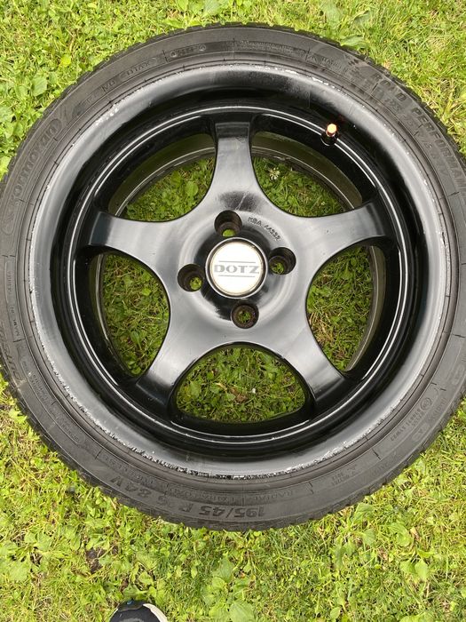 felgi DOTZ z oponami letnimi Kormoran  road performance 195/45 R16 84V