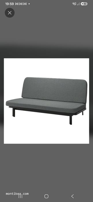 Sofa/cama de casal versátil