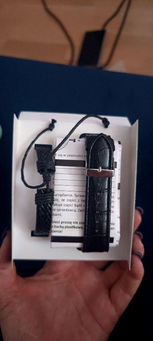 Nowy zegarek męski z bransoletką