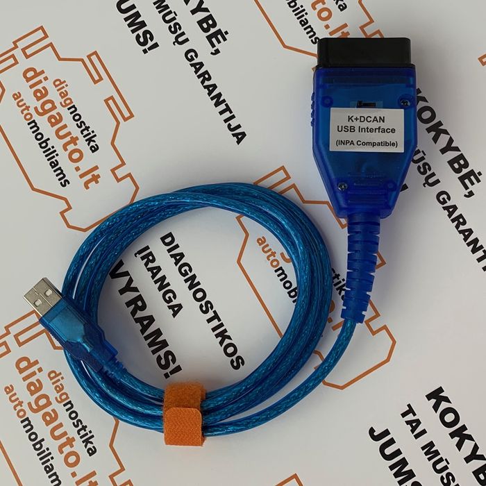 Диагностика Адаптер BMW INPA K+DCAN FT232R (elm327) с переключателем!